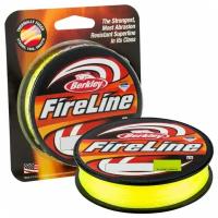 Berkley, Леска плетеная Fireline Fused Original, 300м, 0.15мм, 8.3кг, Яркозеленая