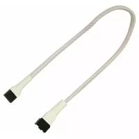 Аксессуар Удлинитель Nanoxia 4-pin PWM 30cm White NXPWV30W