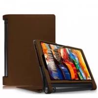 Чехол подставка для Lenovo Yoga Tablet 10 3 16Gb 4G (YT3-X50M /X50L/ ZA0K0006RU) 10.1 коричневый из искусственной кожи