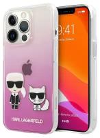 Чехол CG Mobile Karl Lagerfeld PC/TPU Karl & Choupette Hard для iPhone 13 Pro