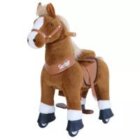Поницикл Ponycycle Лошадка Белое Копытце (4151) коричневый
