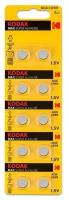 Батарейка Kodak AG6 / G6 / LR920 / LR69 / SR69 / 371 / 371A / 171 Alkaline 1.5 V (10 шт)