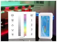 Накладная сенсорная панель для многозонных систем WIRELESS — RGB/RGBW, 4 зоны