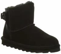 Угги женские Bearpaw Betty 2713W Black Caviar замшевые черные