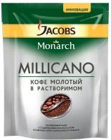 Кофе растворимый с добавлением молотого Jacobs Monarch Millicano