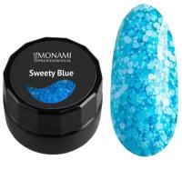 Monami, Гель-лак Sweety Blue, 5 г