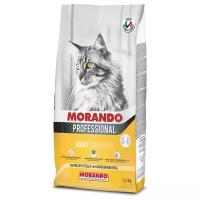 MORANDO PROFESSIONAL GATTO для взрослых кастрированных котов и стерилизованных кошек с курицей и телятиной (1,5 кг)