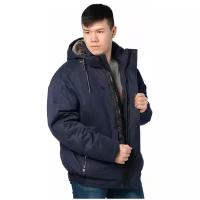 Зимняя куртка мужская INDACO 18148 размер 62, синий