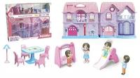 Игрушки для девочек Кукольный домик Дом для кукол со светом и звуком