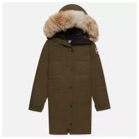 Женская куртка парка Canada Goose Shelburne оливковый, Размер XS