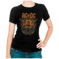 Футболка DreamShirts AC/DC AC DC Женская черная