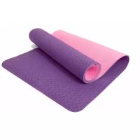 Двухсторонний коврик для йоги из термопластичного эластомера (TPE)