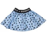 Юбка Barbie Express YourSelf голубая со звездами размер 116