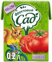 Сок Фруктовый сад Томат, 0.2 л