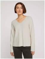 Пуловер Tom Tailor, размер M, Gardenia White