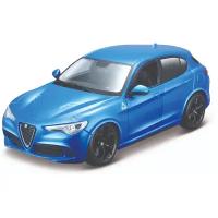 Легковой автомобиль Bburago Alfa Romeo Stelvio 18-21086 1:24, голубой