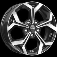 Колесный диск K&K КС878 (ZV 16_Corolla) 6.5x16/5x114.3 D67.1 ET45 Алмаз чёрный