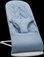 Шезлонг BabyBjorn Bliss Cotton petal quilt, blue