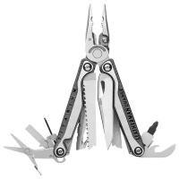 Мультитул пассатижи LEATHERMAN Charge Plus TTi (832528) с чехлом серый