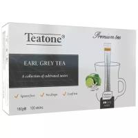 Чай чёрный с ароматом бергамота, TEATONE, в стиках, (100шт*1,8г)