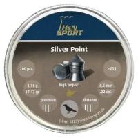 Пульки HN Silverpoint 5,5 мм (200 шт) PB395 H&N PB395