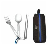 Life Sports набор General Spoon Set (вилка+ложка+палочки)