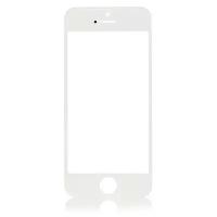 Защитное стекло для (iPhone 5/5S/5SE) Олеофобное / Закаленное/ Противоударное / Полноэкранное, Full Glue (Белая Рамка)