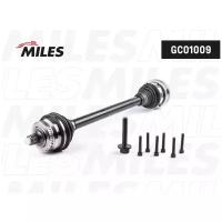 Привод в сборе AUDI A4 I-II / VW PASSAT V 1.6-2.0 94-05 лев. +ABS MILES GC01009