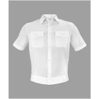 Рубашка полиции мужская белая (короткий рукав) (58 / 182 - 188)