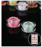 Аксессуары для швейных машин Арт Узор Набор шпулек с нитками, d = 19,5 мм, 12 шт, цвет разноцветный