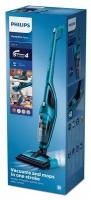 Пылесос Philips FC6404 PowerPro Aqua, голубой