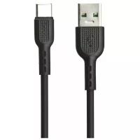 USB кабель HOCO X33 Type-C 5A Surge Charging Data Cable (черный)