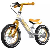 Беговел Small Rider Foot Racer 3 Air, серебристый/бронзовый