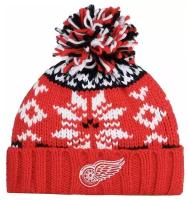 Шапка AMERICAN NEEDLE арт. 42792A-DRW Detroit Red Wings Breezy NHL (красный / белый)