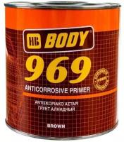 Грунт НВ Body 969 1K коричневый (антикоррозионый) 1 кг