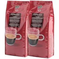 Кофе в зернах ICS Espresso, 2 уп., 1 кг