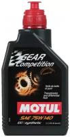 Масло трансмиссионное Motul GEAR Competition 75W-140