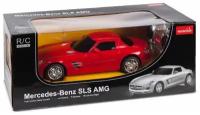 Радиоуправляемая машинка Rastar Mercedes SLS AMG, 19 см, красный, 27MHZ, 1:24 (40100R), RASTAR