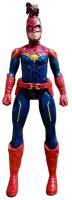 Игрушка для мальчика Фигурка Мстители Капитан Марвел в маске, Captain Marvel, Classic Series 30 см