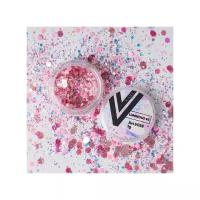 Светящиеся блестки для ногтей Vogue Nails сухие декоративные для дизайна и творчества, 1 г