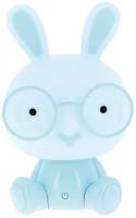 Светильник настольный светодиодный Camelion KD-892 C13 голубой заяц в очках