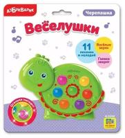 Игрушка музыкальная. Черепашка, зеленый, 19см * 21см * 3.5см, 1 шт