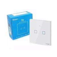 Выключатель на две зоны Sonoff T1 Wi-Fi (T1EU2C) new