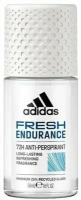 Дезодорант Adidas FRESH ENDURANCE шариковый антиперспирант женский 72 часа 50 мл (из Финляндии)