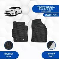 Передние коврики SaVakS для Toyota Corolla E160, E170, E180 2012-2023 С Левым рулем / Авто / Аксессуары / Эва