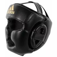 Adidas Шлем боксерский adidas Speed Super Pro Training Extra Protect черно-золотой