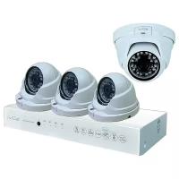 Комплект видеонаблюдения IVUE D5008-PPC-D4 4 камеры