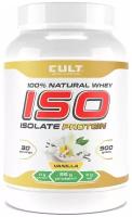 Протеин Cult 100% Natural Isolate Protein (900gr) ваниль