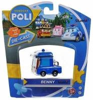 Silverlit Robocar Poli Металлическая машинка Бэнни 6 см, 83254