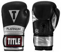 Перчатки боксерские TITLE Platinum Momentous Training Gloves, 12 унций